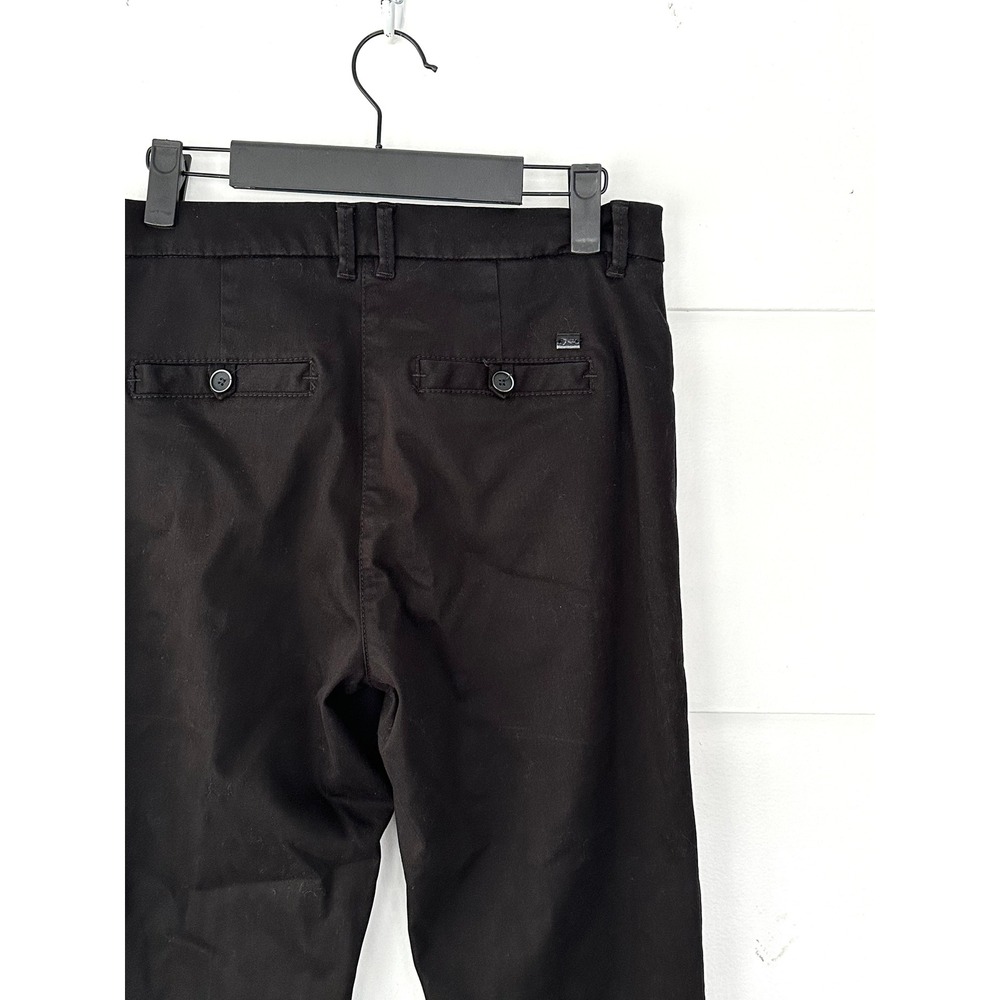 Brax Feel Good Mara Women Chino slim 27/32 black stretch trouser MSRP 262 28x31‎